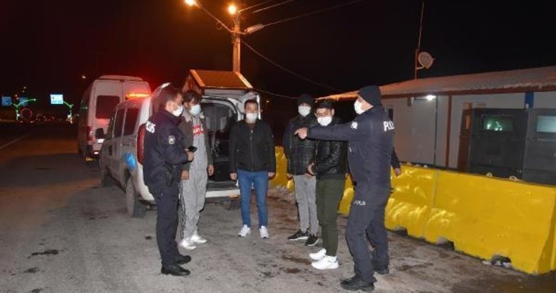 Kaçak göçmenlere ‘özel servis’ polise takıldı