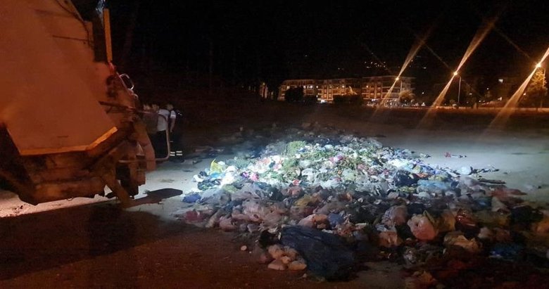 10 ton çöp döküldü, didik didik cinayet delili arandı