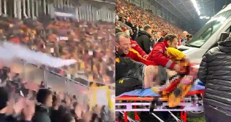 Olaylı İzmir derbisinde yaralanan taraftar dehşet anlarını anlattı