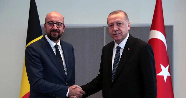 Başkan Erdoğan, Belçika Başbakanı Michel’i kabul etti