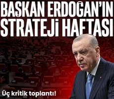 Başkan Erdoğan’ın strateji haftası