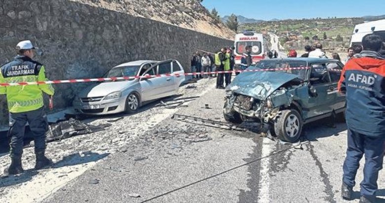 Uşak’ta can pazarı! Karı koca ölüme birlikte gitti