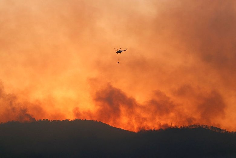 Son dakika: Marmaris’te orman yangını: 1 kişi hayatını kaybetti
