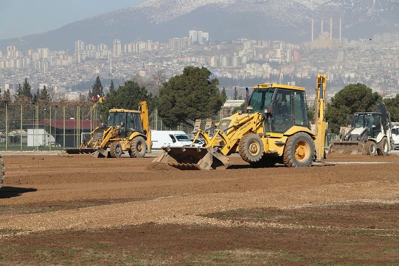 2 bin kişilik konteyner kentin yapımına başladık