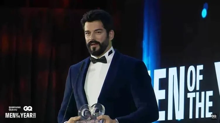 Burak Özçivit GQ Ödül Töreni’nde Gazze’yi unutmadı: Çocukların katledildiği dünyayı kabul etmiyorum!