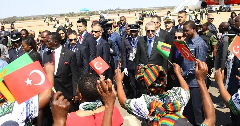 Afrika’da Erdoğan ve Türkiye sevgisi yükseliyor