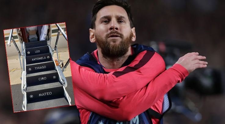 İşte Barcelona’nın yıldız futbolcusu Messi’nin uçağı..