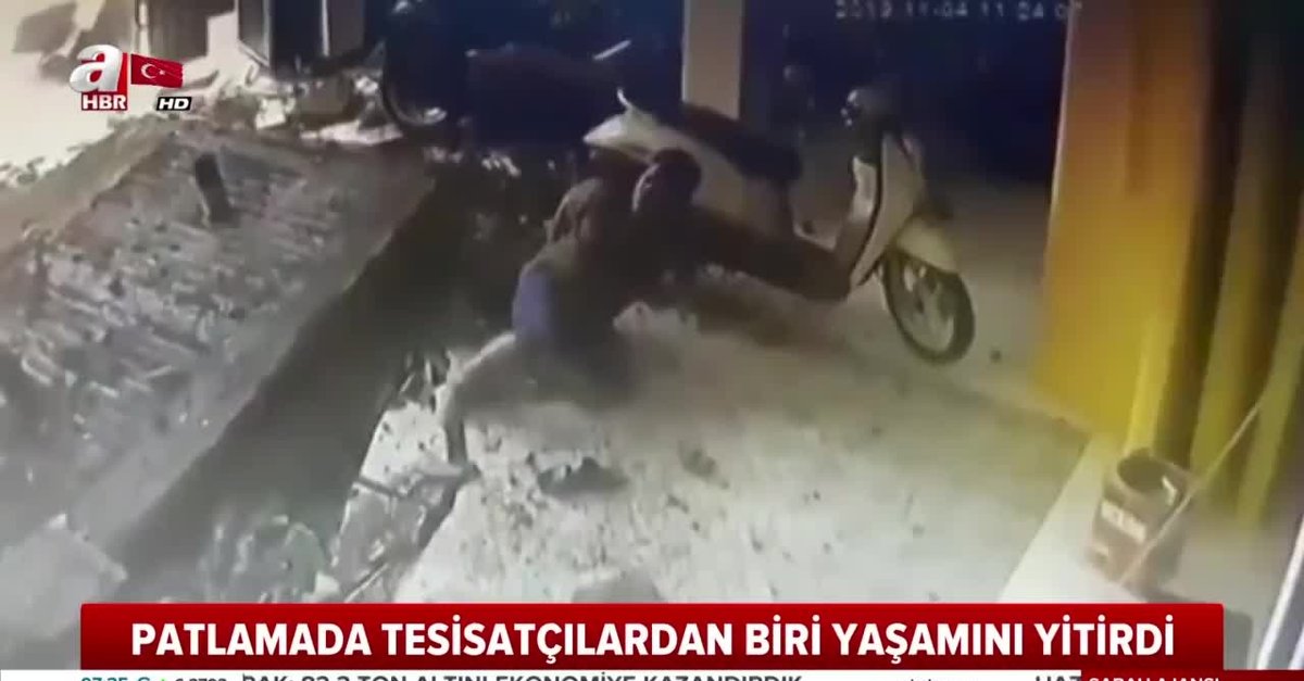 Foseptik Tanki Bomba Gibi Patladi