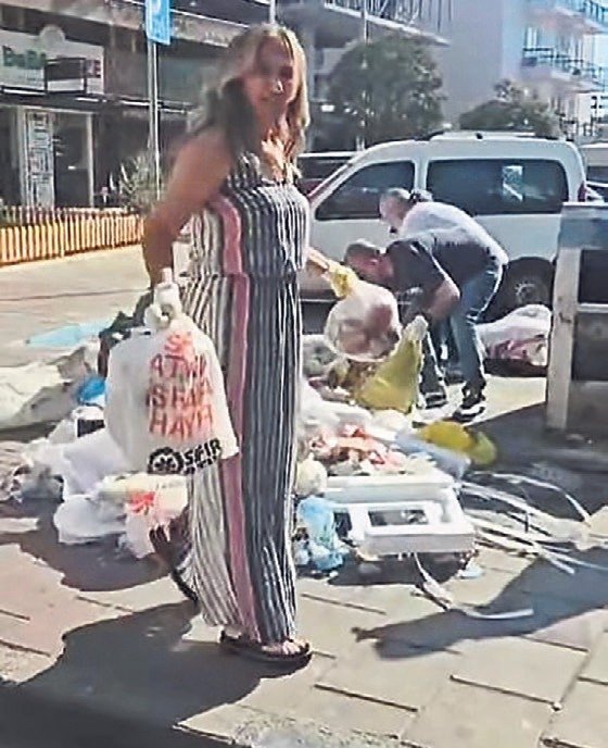 Çöpleri ekipler değil vatandaş topladı