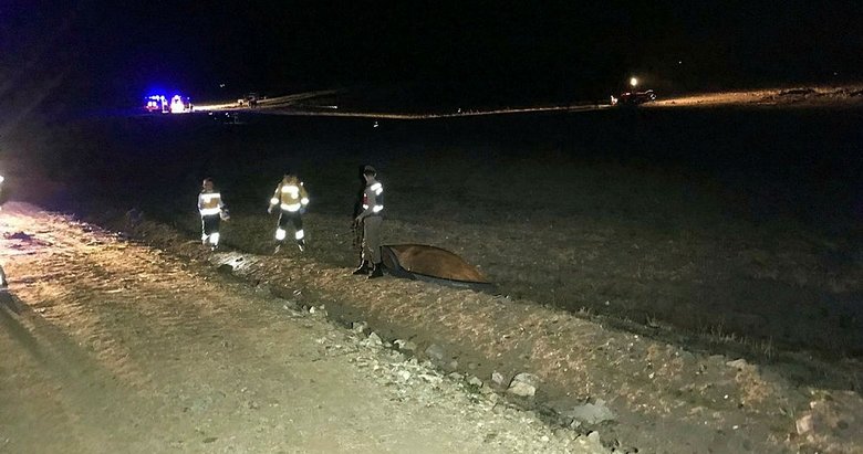 Nevşehir’de askeri uçak düştü