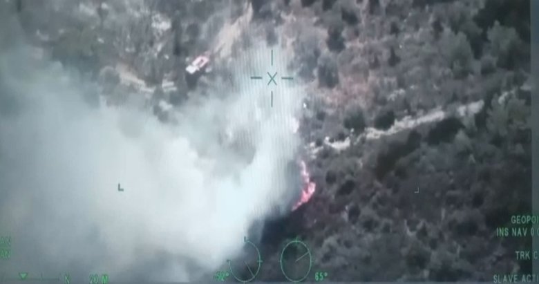 Son dakika: Milas’ta 2 hektar alan yandı