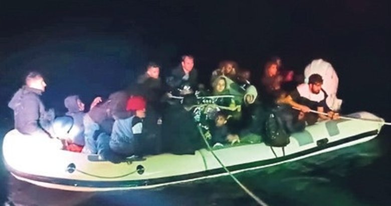 Bodrum’da 29 göçmen kurtarıldı