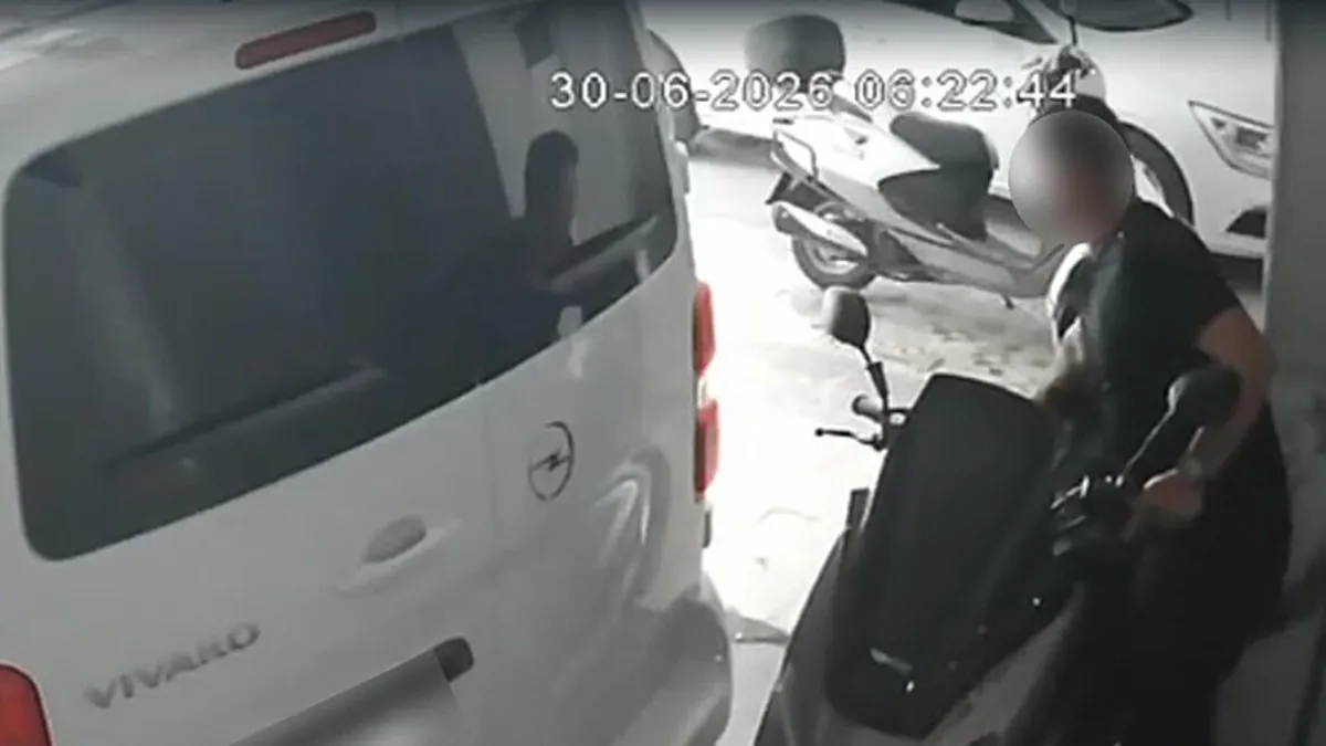 İzmir'de 4 saatte yakalanan motosiklet hırsızı