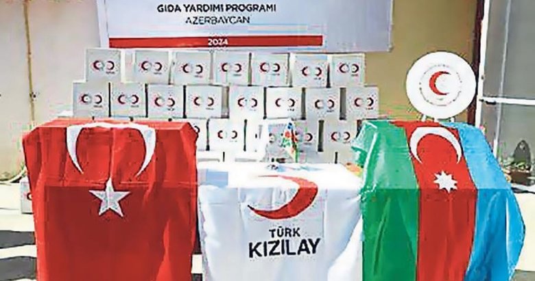 TİKA’dan Azerbaycan’da bin 850 aileye gıda yardımı