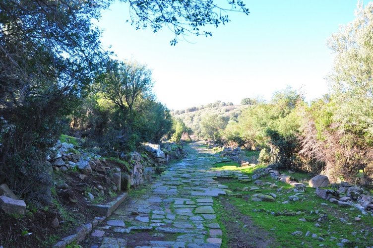 Manisa’da antik yoldaki 3 yıllık çalışma tamamlandı! 1900 yıllık antik yol ortaya çıkarıldı