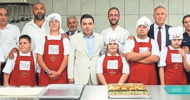 Down Sendromlu bireylerin hayatına dokunan şeflik projesi