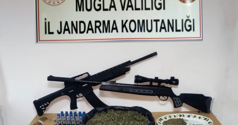 Jandarma’dan Bodrum’da uyuşturucu operasyonu