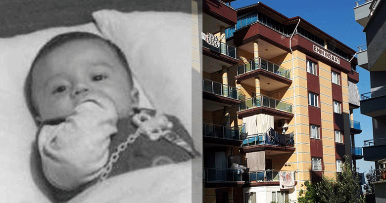 Balkondan düşen 15 aylık bebek öldü
