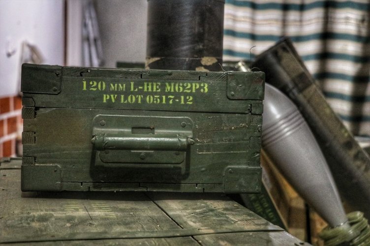 YPG/PKK’nın silah depolarında ABD’nin havan topları bulundu