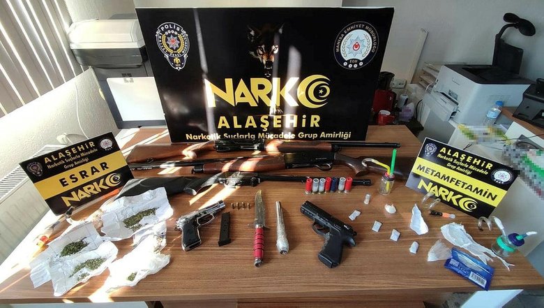 Manisa’da eş zamanlı uyuşturucu operasyonu: 14 kişi yakalandı
