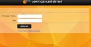 KPSS Ön Lisans sonuç sorgulama ekranı