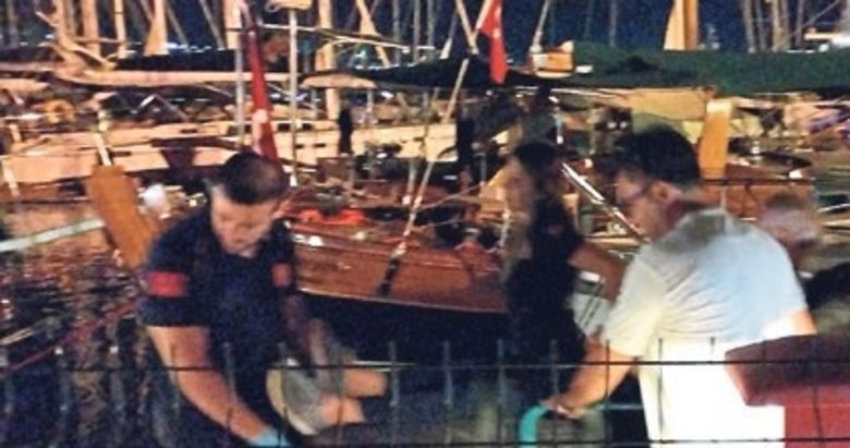 Özel teknede yaralanan 2 kişiye tıbbi tahliye yapıldı