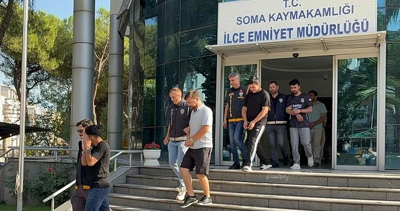 Manisa merkezli 5 ilde suç örgütü operasyonu! 39 şüpheli adliyede