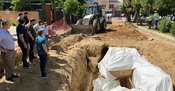 Aydın’da yol çalışmasında bulunmuştu! Oda mezarın üstü kapatıldı