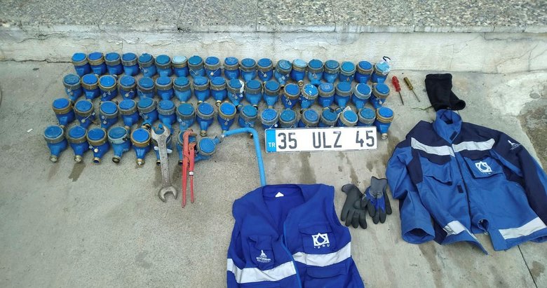 İzmir’de su sayaçlarını çaldığı iddia edilen İZSU çalışanı tutuklandı