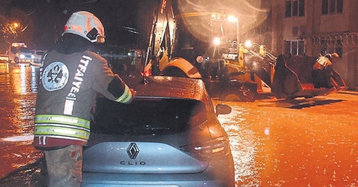 Manisa’da sağanak kabusu yaşattı