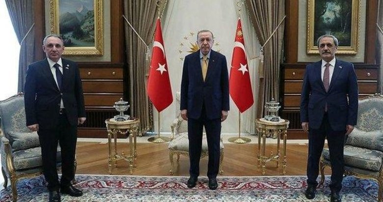 Başkan Erdoğan, Azerbaycan Cumhuriyeti Başsavcısı Aliyev’i kabul etti