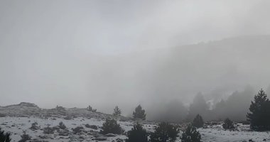 Ege’nin o iline kar yağdı