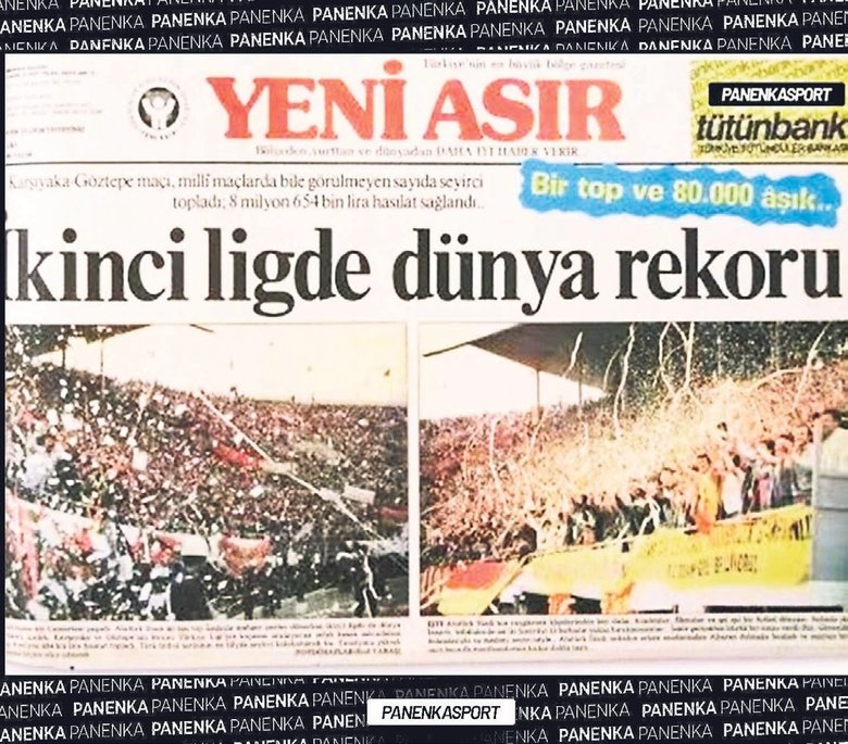 Karşıyaka ile 100 bin kişiye oynarız