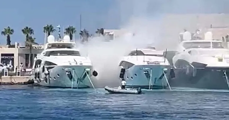 Bodrum’da botta korkutan patlama!