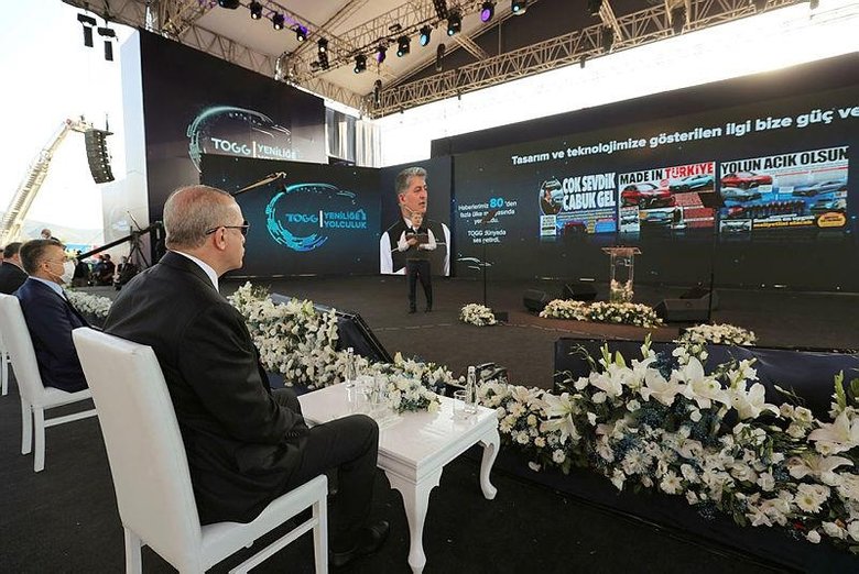 Başkan Recep Tayyip Erdoğan’dan yerli otomobil fabrikasının temel atma töreninde önemli mesajlar