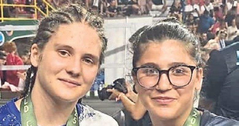 Alaşehirli Dünya Damla gümüş madalya kazandı