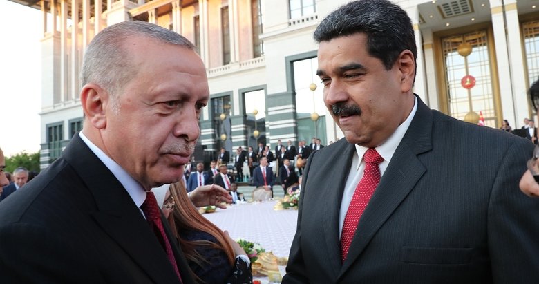 Başkan Erdoğan, Maduro ile telefonda görüştü