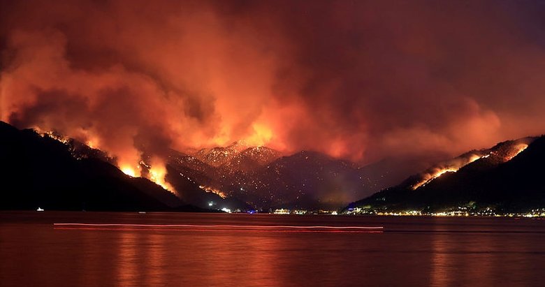 Son dakika: Marmaris’te orman yangını: 1 kişi hayatını kaybetti