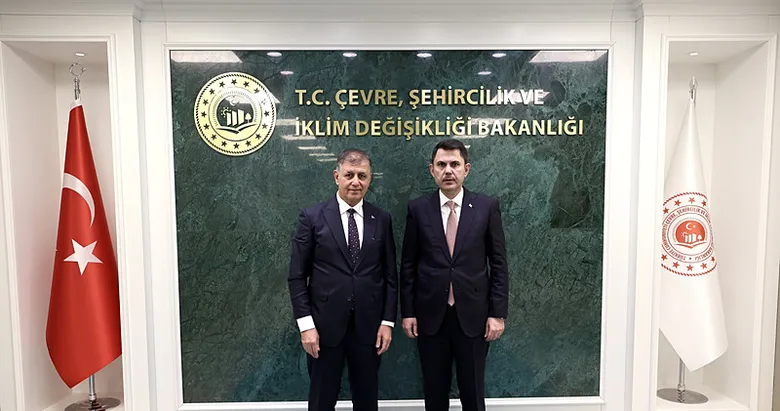 Bakan Murat Kurum’dan İzmir teması: Başkan Cemil Tugay ile Bakanlıkta bir araya geldi