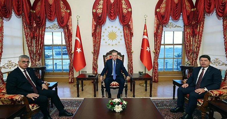 Başkan Erdoğan, Adalet Bakanı Yılmaz Tunç ve Sağlık Bakanı Kemal Memişoğlu’nu kabul etti