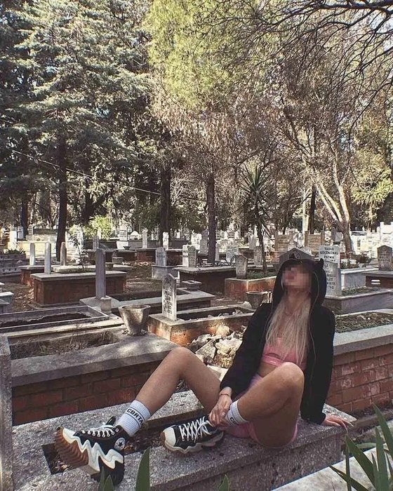 Saygısızlık diz boyu! Antalya’da mezarlıkta yapılanlar herkesi şoke etti