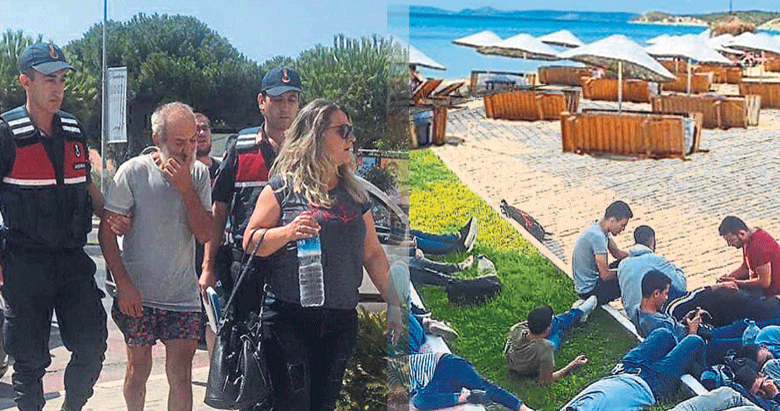 Beach görünümlü suç örgütü