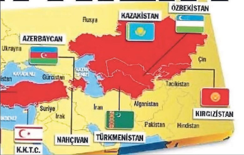 Türk Birleşik Devletleri yeni bir güneş gibi