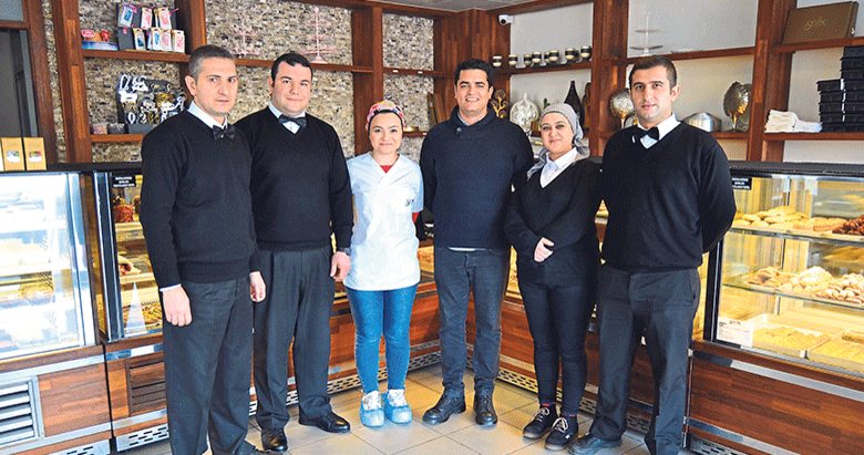 Sevinç Pastanesi’nin 3’üncü kuşağı geleneği yaşatıyor