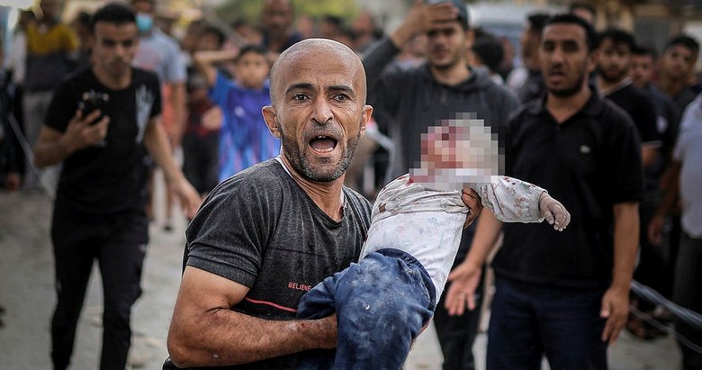 Soykırımcı İsrail’in katliamlarında ölü sayısı 14 bini geçti