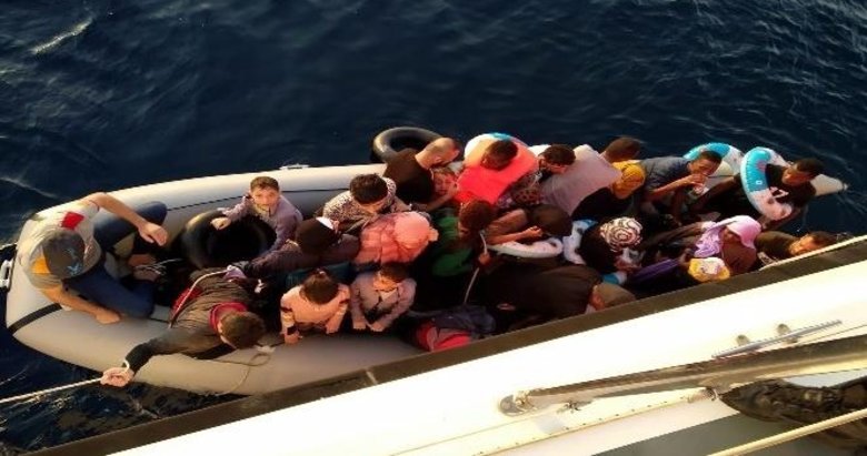 Didim’de bir gecede 73 göçmen yakalandı