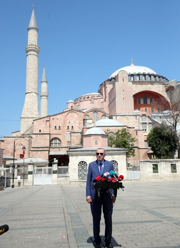 Başkan Erdoğan’dan Ayasofya’da önemli açıklamalar