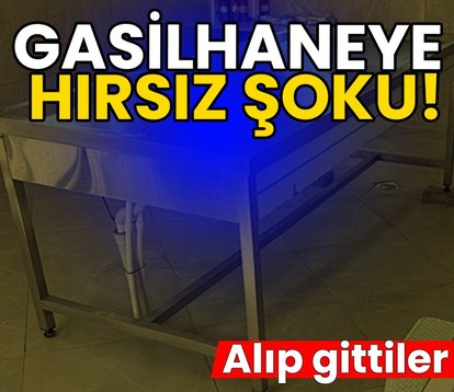 Bu kadarı da pes artık! Gasilhaneye sızıp...
