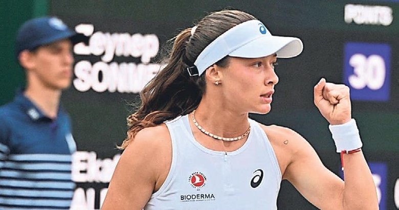 Zeynep Sönmez yine tarih yazdı