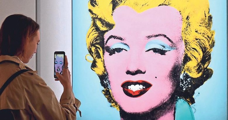 Andy Warhol’un Marilyn portresi 195 milyon dolar